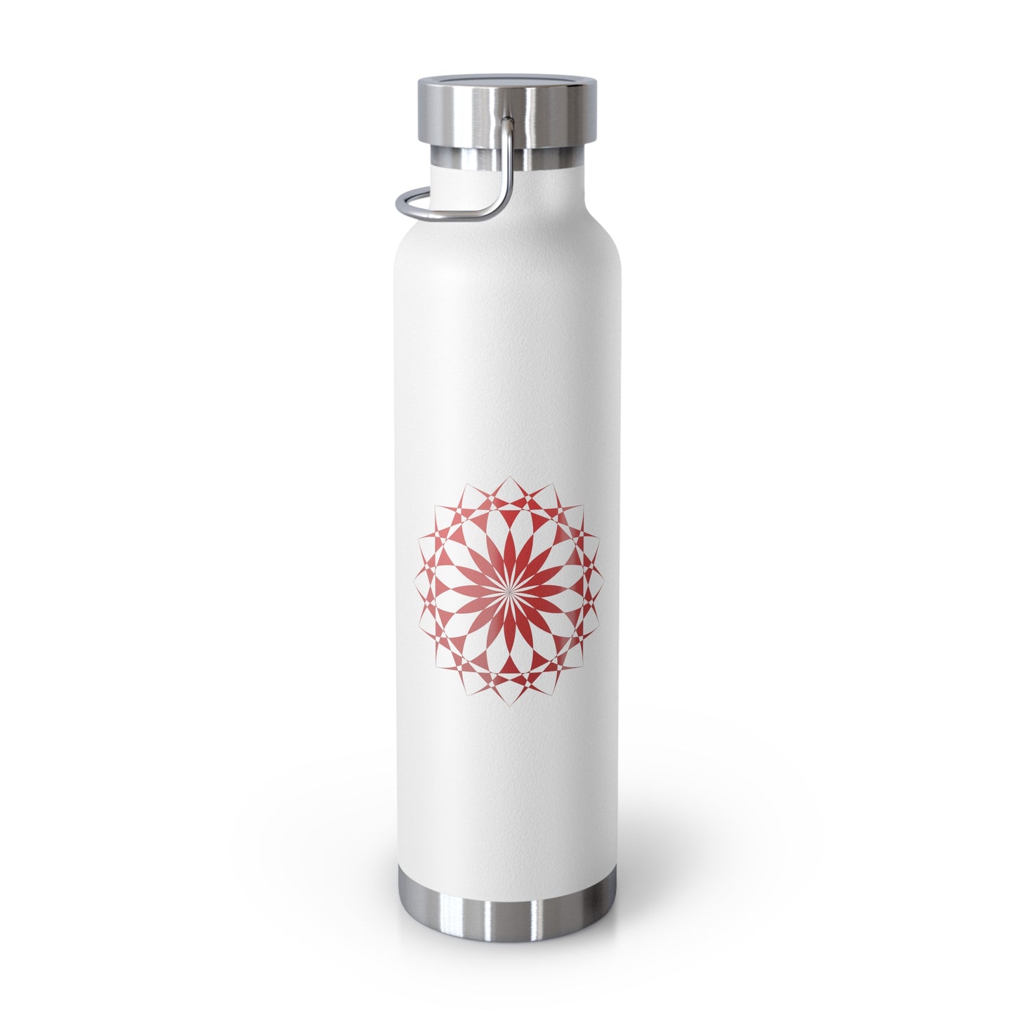 Insulated Bottle, Mandala Design, 22oz