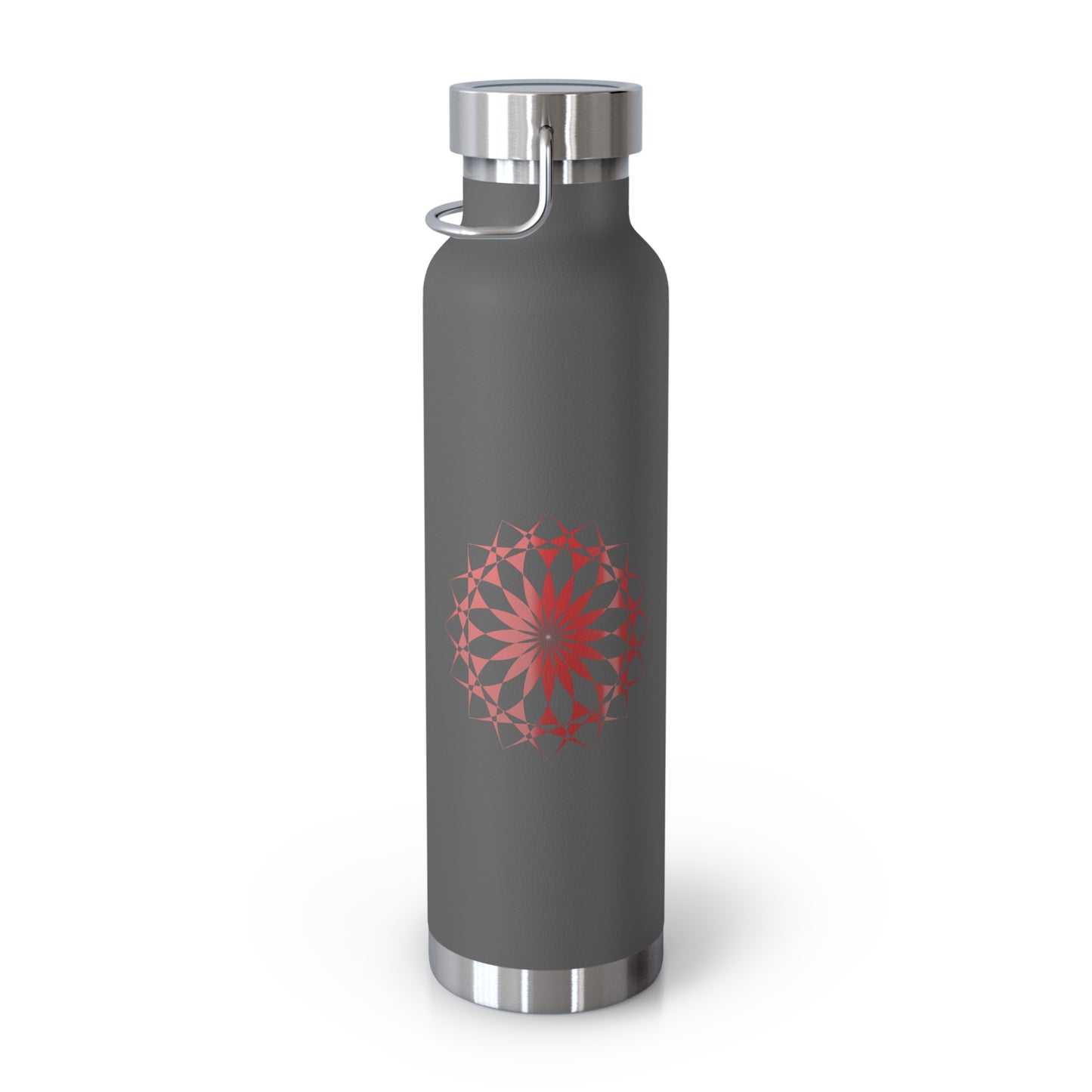 Insulated Bottle, Mandala Design, 22oz
