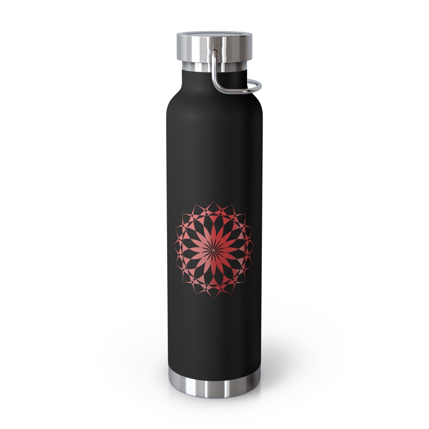 Insulated Bottle, Mandala Design, 22oz