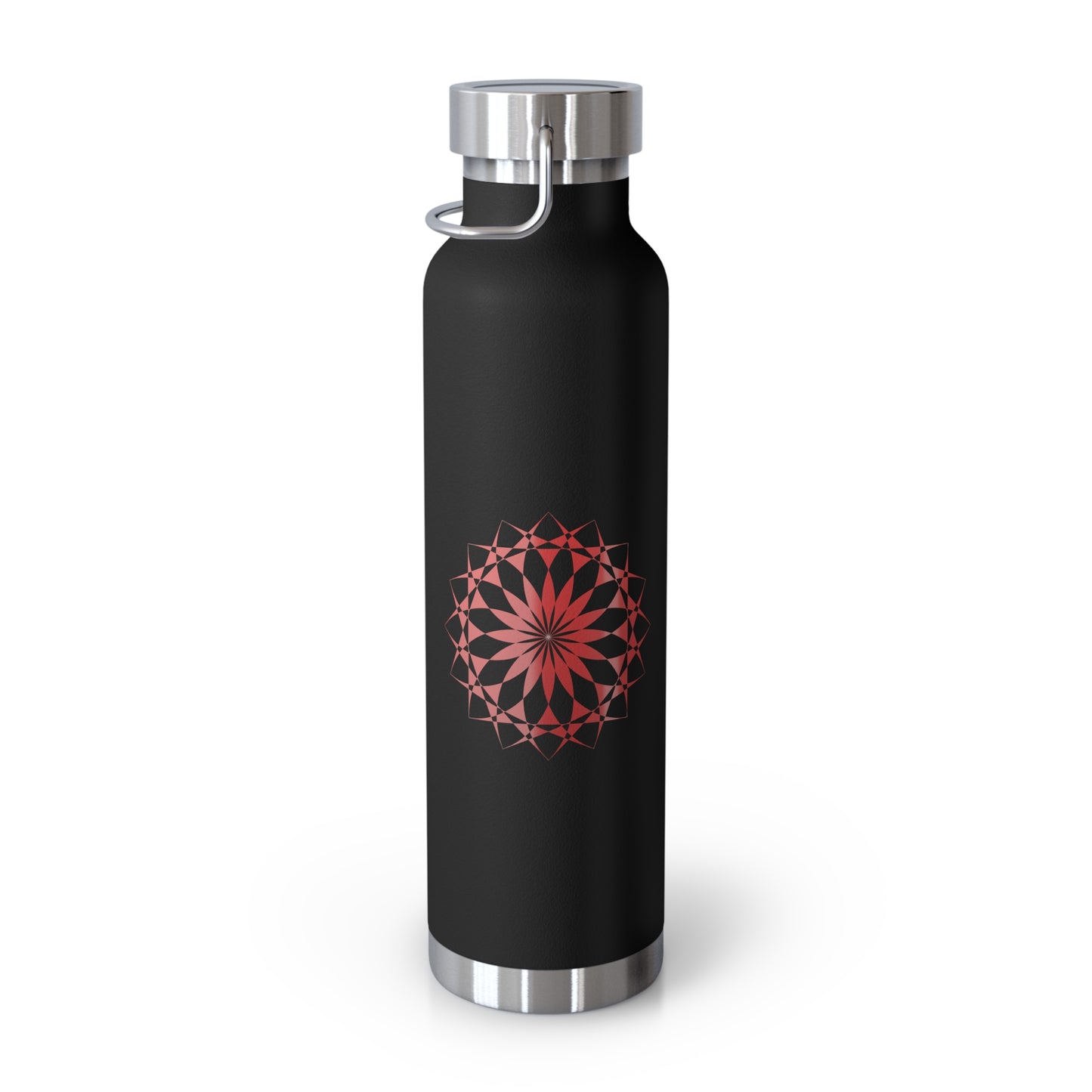Insulated Bottle, Mandala Design, 22oz