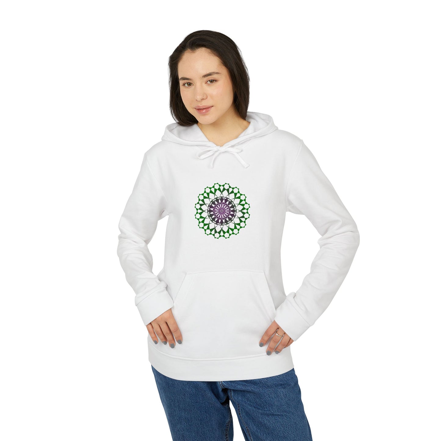 Mandala Fleece Hoodie