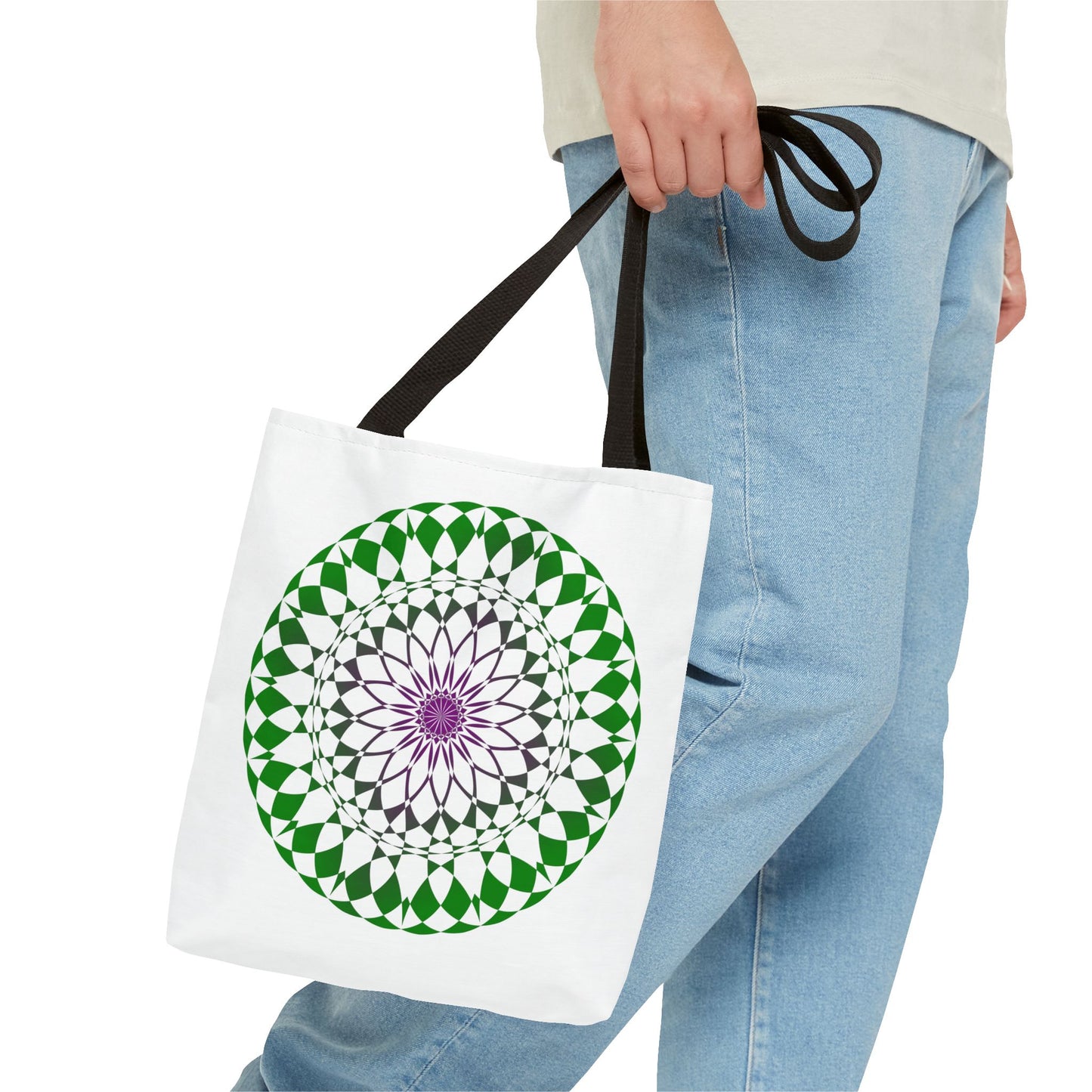 Mandala Tote Bag - Individual Design for Boho Style Lovers