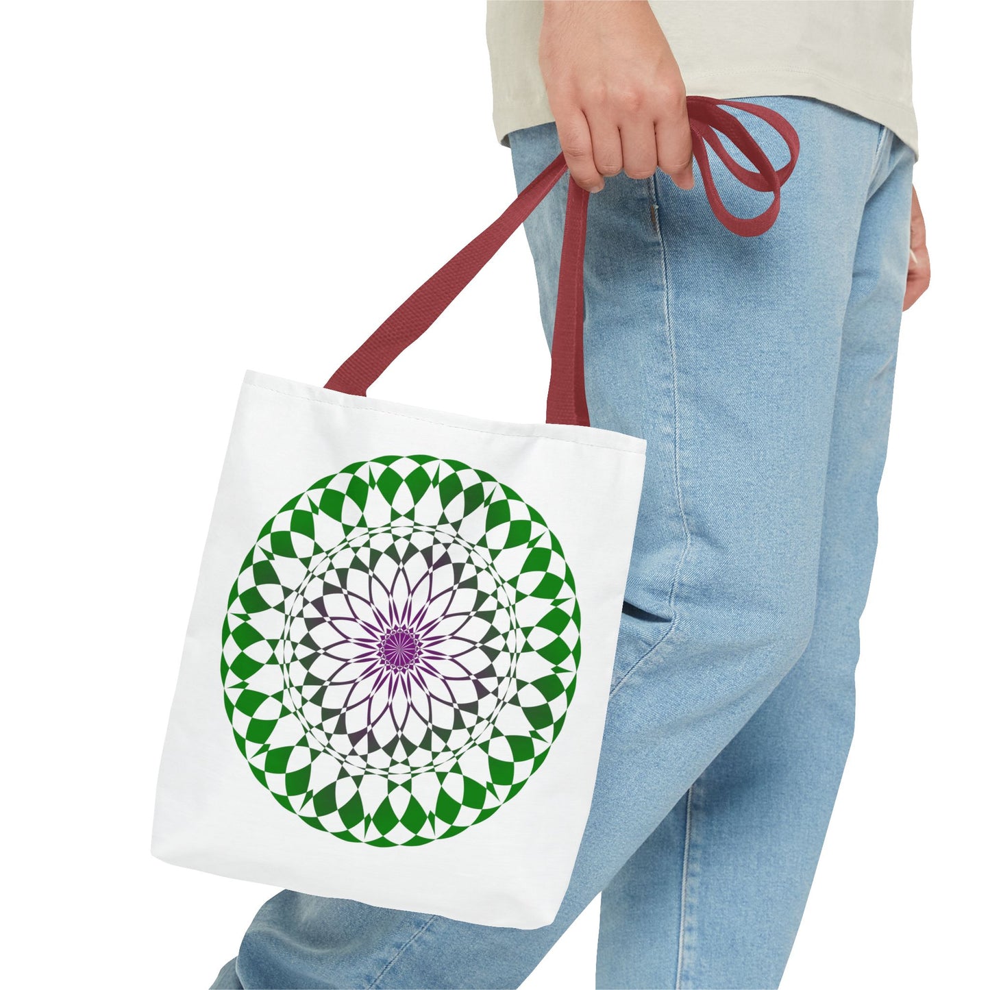 Mandala Tote Bag - Individual Design for Boho Style Lovers
